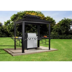 Sojag Pavillon BBQ Messina 68 179x292x262cm Anthrazit