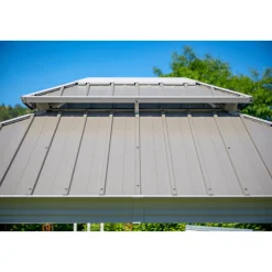 Sojag Pavillon Messina 1216 inkl. Moskitonetz 363x483x307,1cm Champagner