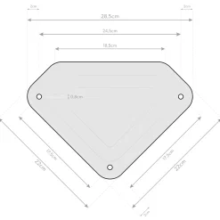 Sojag Pavillon Messina 1216 inkl. Moskitonetz 363x483x307,1cm Anthrazit