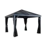 Sojag Pavillon South Beach 1212 364,3x364,3x310cm Basaltgrau