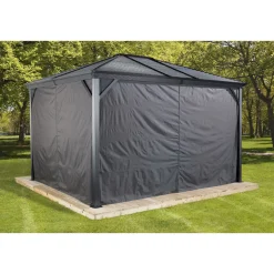 Sojag Pavillon Ventura 1010 295,5x295,5x260,5cm Basaltgrau