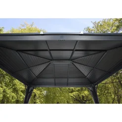 Sojag Pavillon Ventura 1010 295,5x295,5x260,5cm Basaltgrau