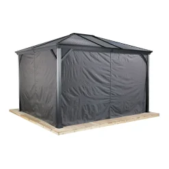 Sojag Pavillon Ventura 1014 295,5x423x261cm Basaltgrau
