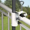 Sonnenschirmhalter Typ HII Durchmesser 35 mm weiß