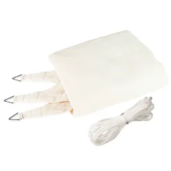 Sonnensegel Capri 5 x 5 x 5 m weiß