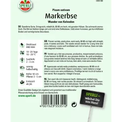 Sperli Markerbse Wunder von Kelvedon 10-20 Tage