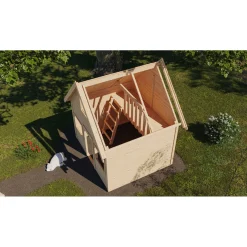 Spielhaus Kalle naturbelassen