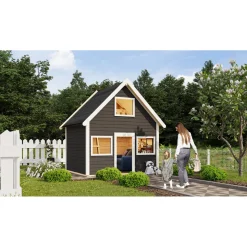 Spielhaus Kalle terragrau