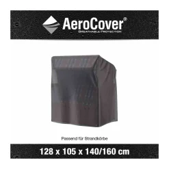Strandkorbhülle AeroCover 128 x 105 x 160/140 cm atmungsaktiv