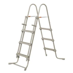 Summer Waves Active Frame Pool 457x457x107cm Rattan Braun