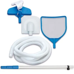 Summer Waves Elite Frame Pool 488x488x122cm Rattan Grau