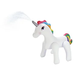 Summer Waves Wasserspielzeug Sprinkler Einhorn 284x127x211cm Weiß