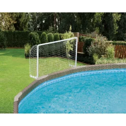 Summer Waves Wasserspielzeug Wasserball inkl. Tor 20x110x95cm Weiß