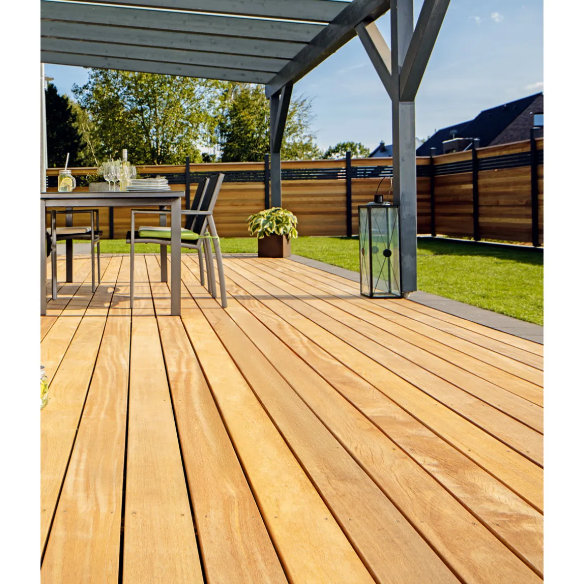 Terrassendiele Cumaru 213 x 14,5 x 2,1 cm