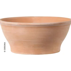 Tonschale glatt 23 cm White Garden