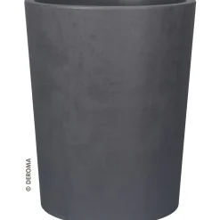 Topf Millenium Durchmesser 43 cm anthrazit