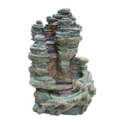 Ubbink Wasserfall-Set Miami inkl Pumpe und LED-Beleuchtung