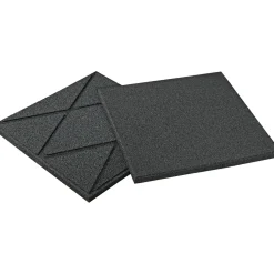 Unisoft Fallschutzplatte 500 x 500 x 30 mm schwarz