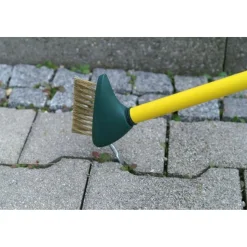 Unkraut-Fugenbürste mit Teleskopstiel