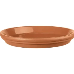 Untersetzer 13 cm Ton lackiert