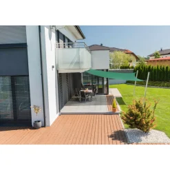 Vierec-Segel Capri 4 x 4 m olive