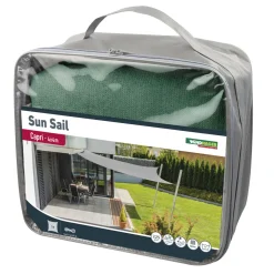 Vierec-Segel Capri 4 x 4 m olive