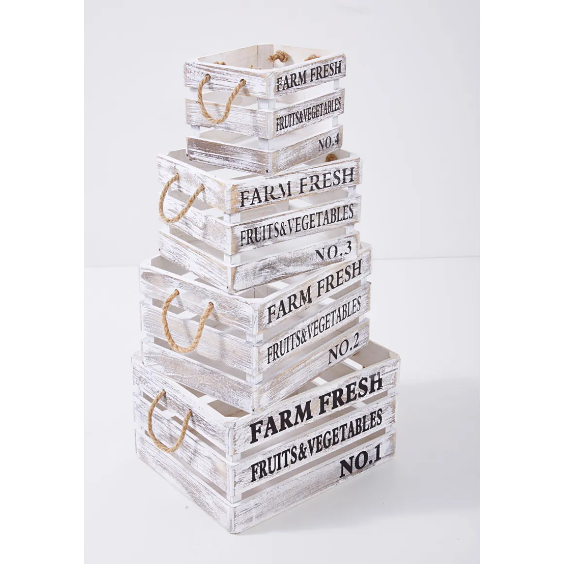 Vintage-Holzkiste Box M