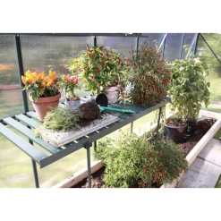 Vitavia Alutisch, abklappbar, 120x50 cm, grün