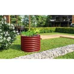 Vitavia Hochbeet Terra rund rubin