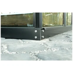 Vitavia Fundamentrahmen 3800 6 cm schwarz