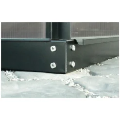 Vitavia Fundamentrahmen 5000 6 cm schwarz