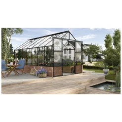 Vitavia Gewächshaus Cassandra 11500 ESG 3 mm schwarz