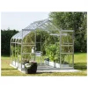 Vitavia Gewächshaus Dione 6700 6,7m² 3 mm Einscheibensicherheitsglas silber