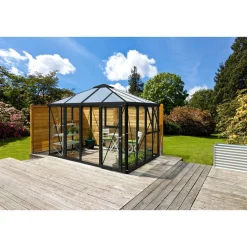 Vitavia Gewächshaus Jack Roof 10m² schwarz