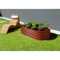 Vitavia Hochbeet Terra 401 82 x 40 x 162 cm rot