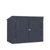 Vitavia Mülltonnenbox Easy 1,6m² schwarz