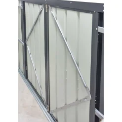 Vitavia Mülltonnenbox Easy 1,6m² schwarz