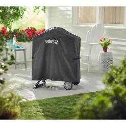 Weber Abdeckhaube Premium für Q 2000-Serie inkl Rollwagen o Stand