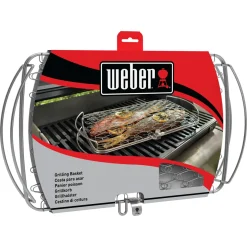 Weber Fisch- und Gemüsehalter groß Edelstahl für Gasgrill ab Q300