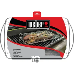 Weber Fisch- und Gemüsehalter groß Edelstahl für Gasgrill ab Q300