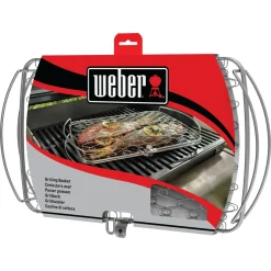 Weber Fisch- und Gemüsehalter groß Edelstahl für Gasgrill ab Q300