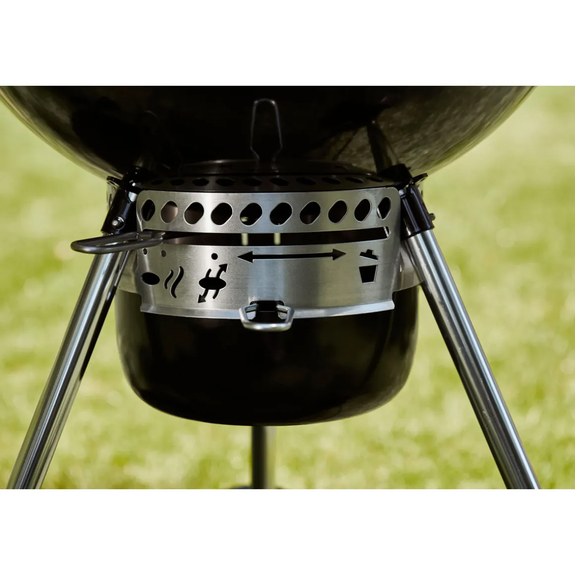 Weber Holzkohlegrill Master-Touch GBS E-5750 Durchmesser 57 cm schwarz