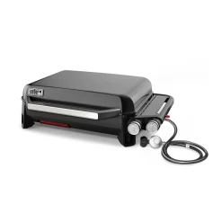 Weber Tisch-Gasgrill Slate GP56 schwarz 56 cm 2 Brenner