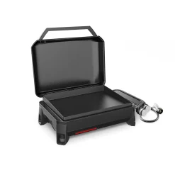 Weber Tisch-Gasgrill Slate GP56 schwarz 56 cm 2 Brenner