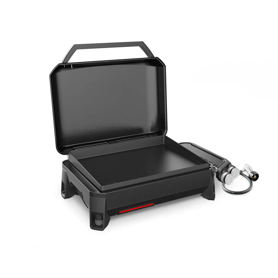 Weber Tisch-Gasgrill Slate GP56 schwarz 56 cm 2 Brenner