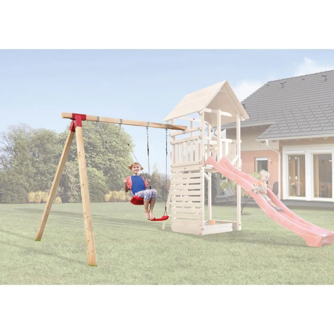 Weka Anbauschaukel Tabaluga für Türme Typ 816