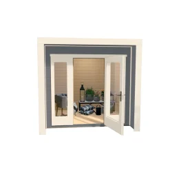 Weka Designhaus 263 Größe 1 235 x 241 cm grau