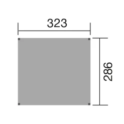 Weka Doppelschaukel Tabaluga inkl Nestschaukel