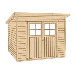 Weka Gartenhaus 325 Größe 2 lasiert