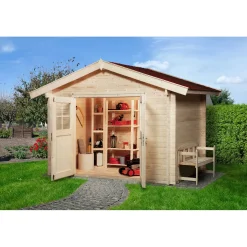 Weka Gartenhaus Premium 45 mm 380 x 330 x 262 cm